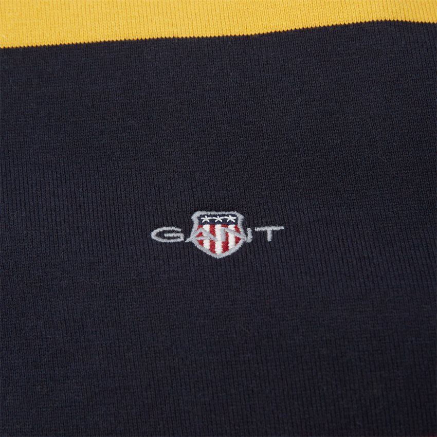 Gant T-shirts SHIELD HEAVY RUGGER 2005130 TARTAN GREEN
